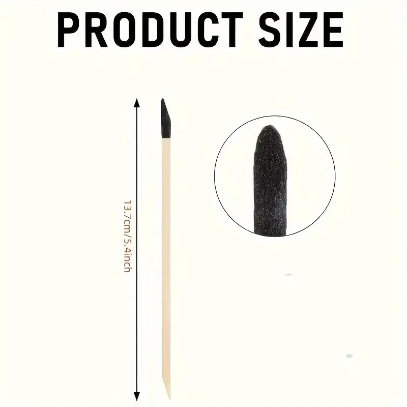 10/20 قطعة من أعواد الصنفرة ذات الأغراض المزدوجة - أطراف بلوري دقيقة ورأس مسطح - مثالية للحرف اليدوية وصنع النماذج