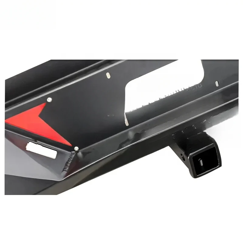 High Quality 4x4 Off-Road Steel Rear Bumper Protector With LED For GWM Great Wall Pao Cannon Poer 2019+
