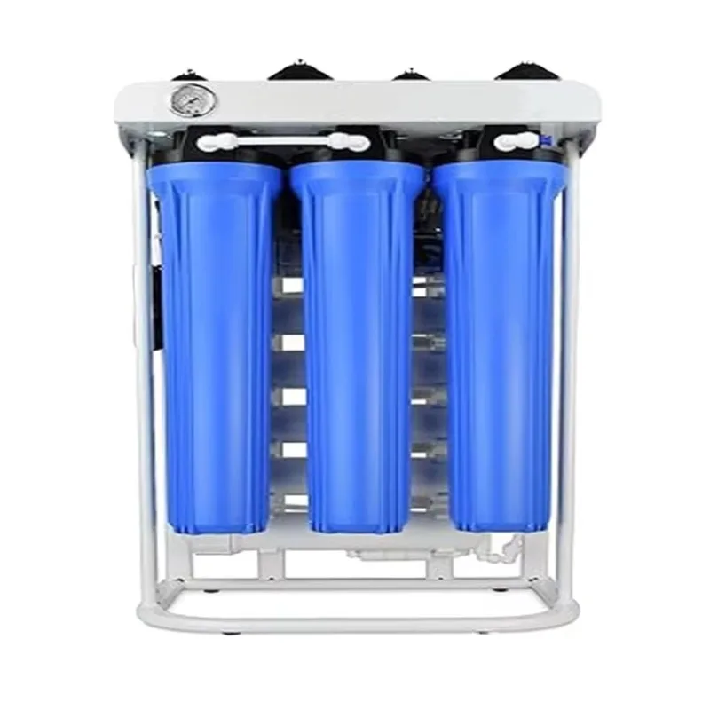 3-Stage Electric Whole House Reverse Osmosis Water Treatment System Safe Drinking RO Filter For Household Use Hotels