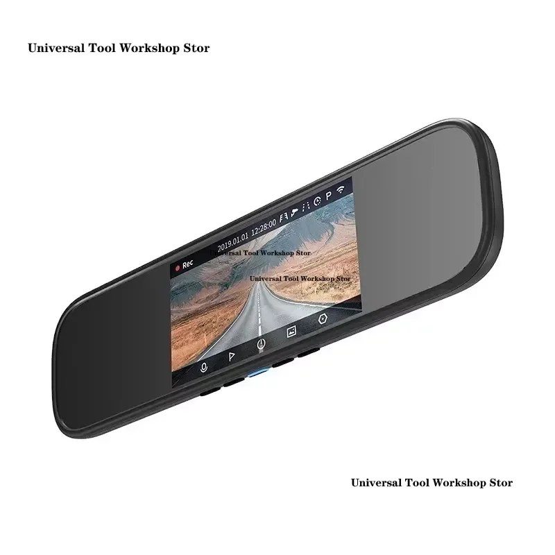 70mai Rearview Mirror Dash Cam for 70mai Dash Cam IPS Display Car DVR Camera 1600P Video Recorder