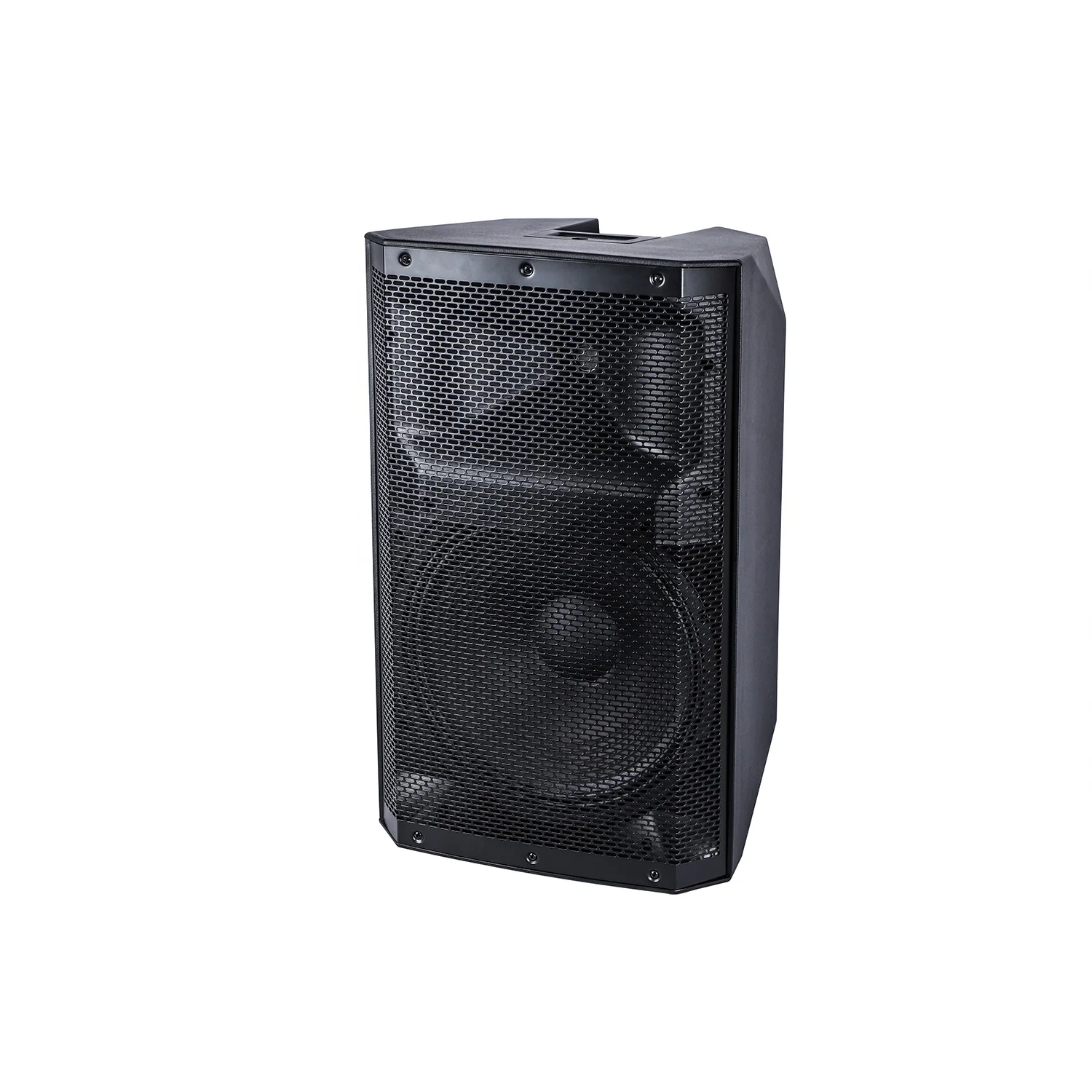 PV15 Professional 2-Way 15 Inch Active Speaker Box 1000W Big Power Amplifier Subwoofer Tweeter Full Range Outdoor Use