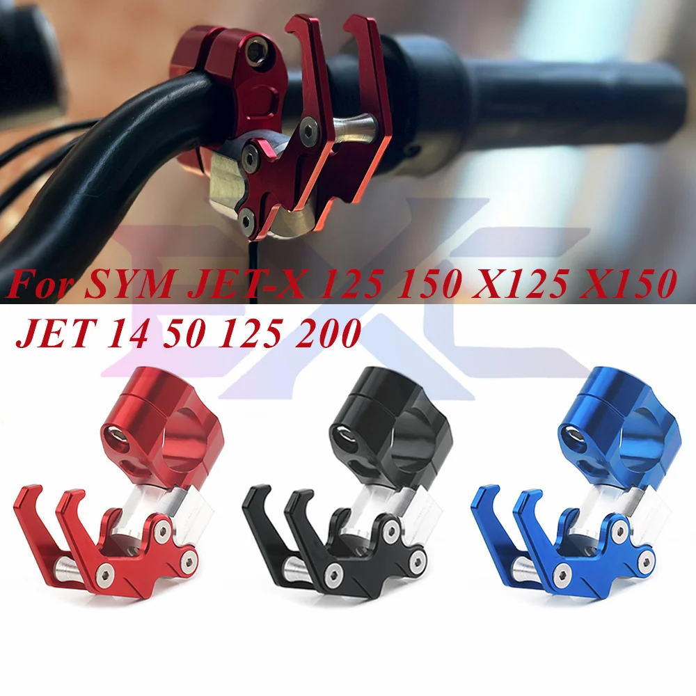 For SYM Jet X 125 150 X125 X150 JET 14 50 125 200 22MM travel Bag Hanger Claw Helmet Hook Luggage Holder Motorcycle Accessories