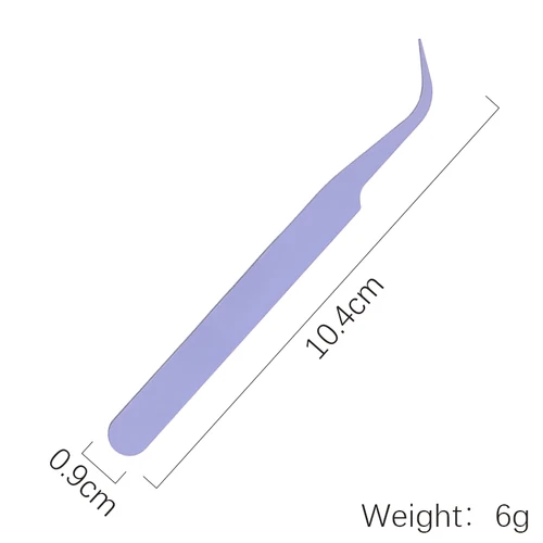 Imagen 2 del producto Pinzas para pestañas, pinzas para macarrones, decoración artística de uñas, pegatina para álbum de recortes, cinta para recoger DIY, diario basura, álbum, Clip inoxidable, herramienta de bricolaje