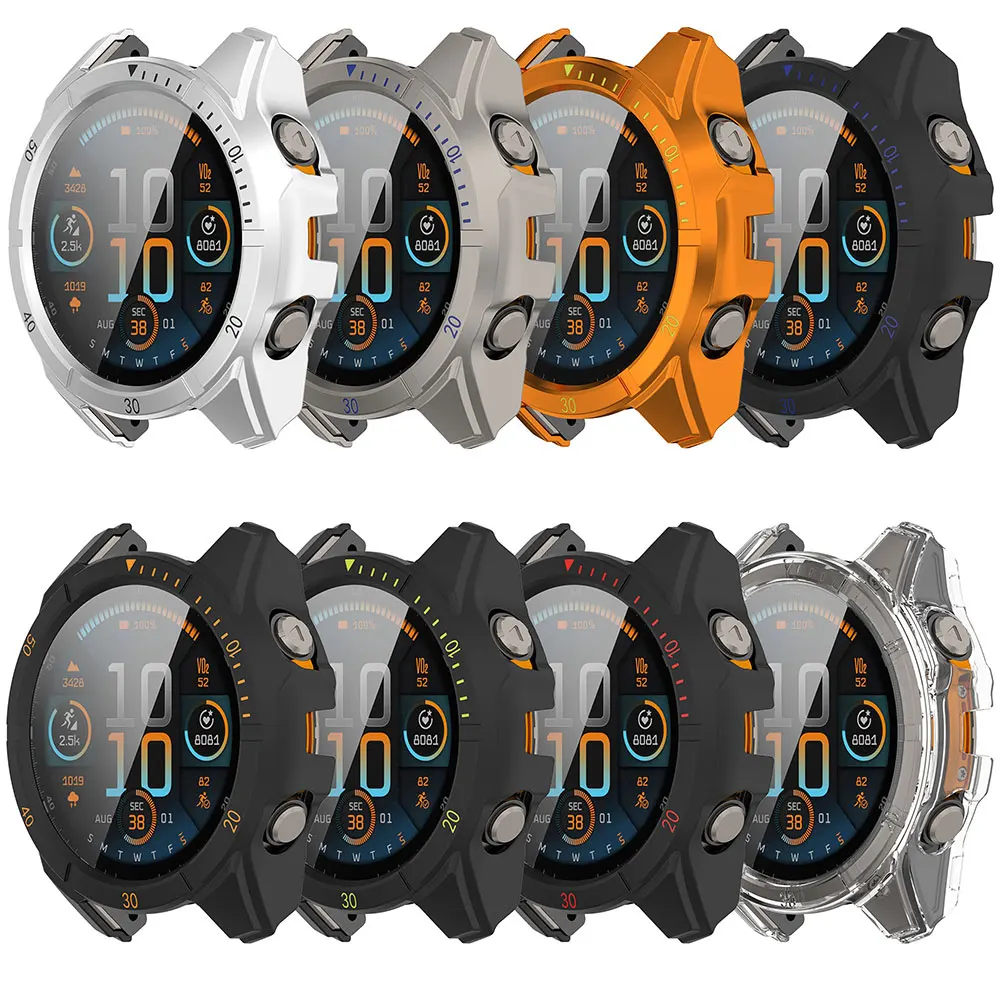 Case For Garmin Fenix8 Solar 47 51mm,Anti-Scratch Protector Shell All-around Bumper Protective Cover For Garmin Fenix8 Accessory