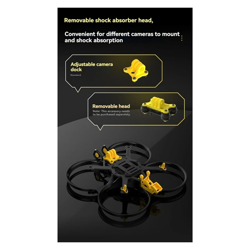 Voor Speedybee Bee35 Pro LED 3.5 "Frame Kit Voor FPV Racing Drones Voor O3 HD VTX Drone Onderdelen