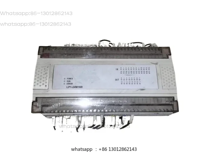 PLC dismantling one, LP1-24M16R fineness is as shown in the picture, dismantling and packaging
