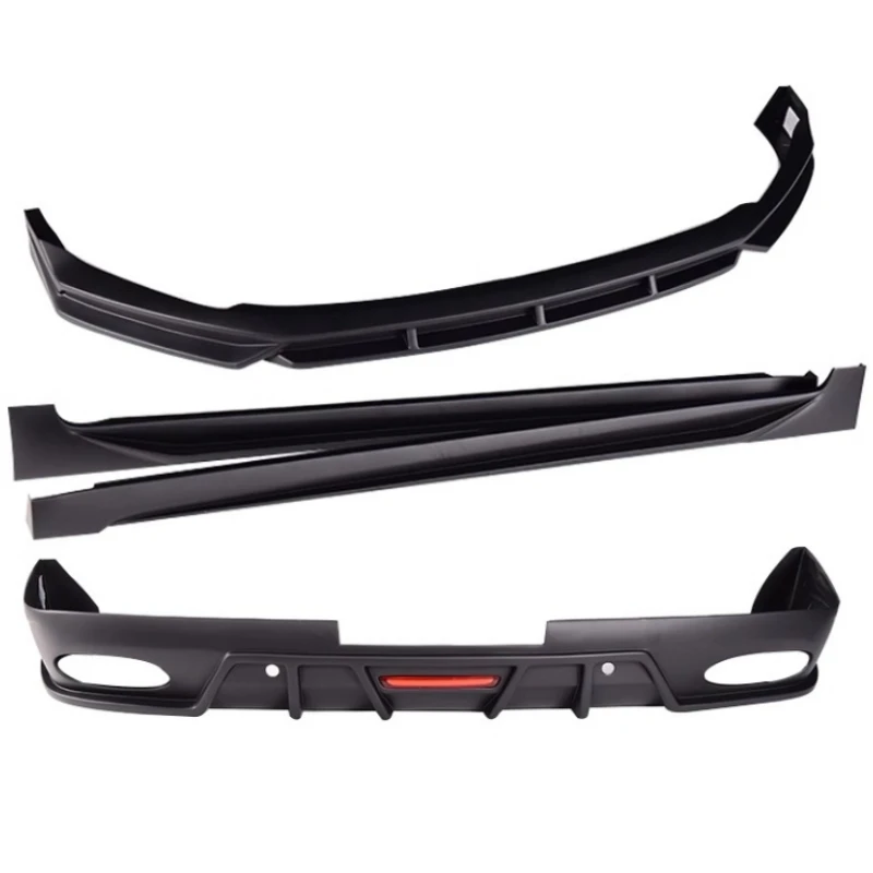 Front Shovel Rear Lip Side Skirt for Geely Preface Modified ABS Material Spoiler Car Body Kit Auto Accessories