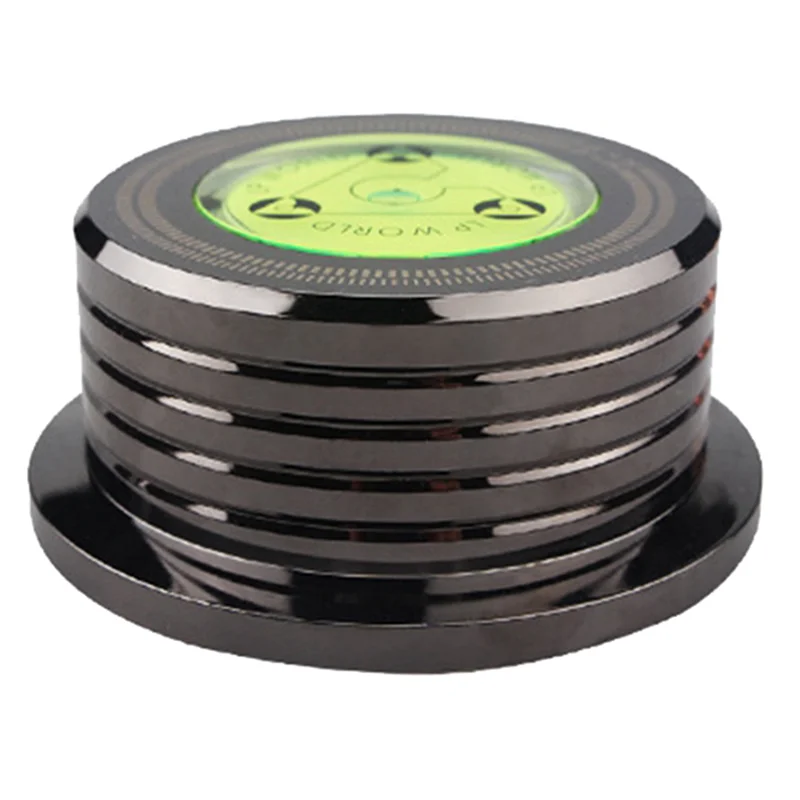 

FORW-2X алюминиевый вес виниловой пластины Hi-Fi 50 Гц стабилизатор диска LP проигрыватель виниловый весовой зажим из алюминиевого сплава черный