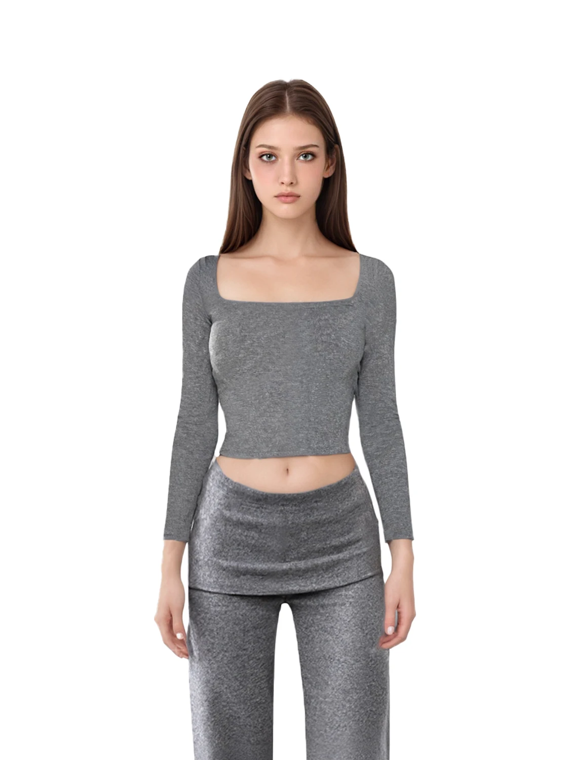 

ay Lace Long Sve Slim Fit T-irt Sundayam Korean Sle Large Collar Versatile Faionable Casual Cotton Top for Women