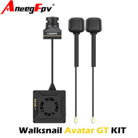 Caddx Walksnail Avatar GT KIT 1080P 100fps Max 2W VTX Gyroflow Dual Antennas Night Vision Sony Starvis II Sensor Long Range