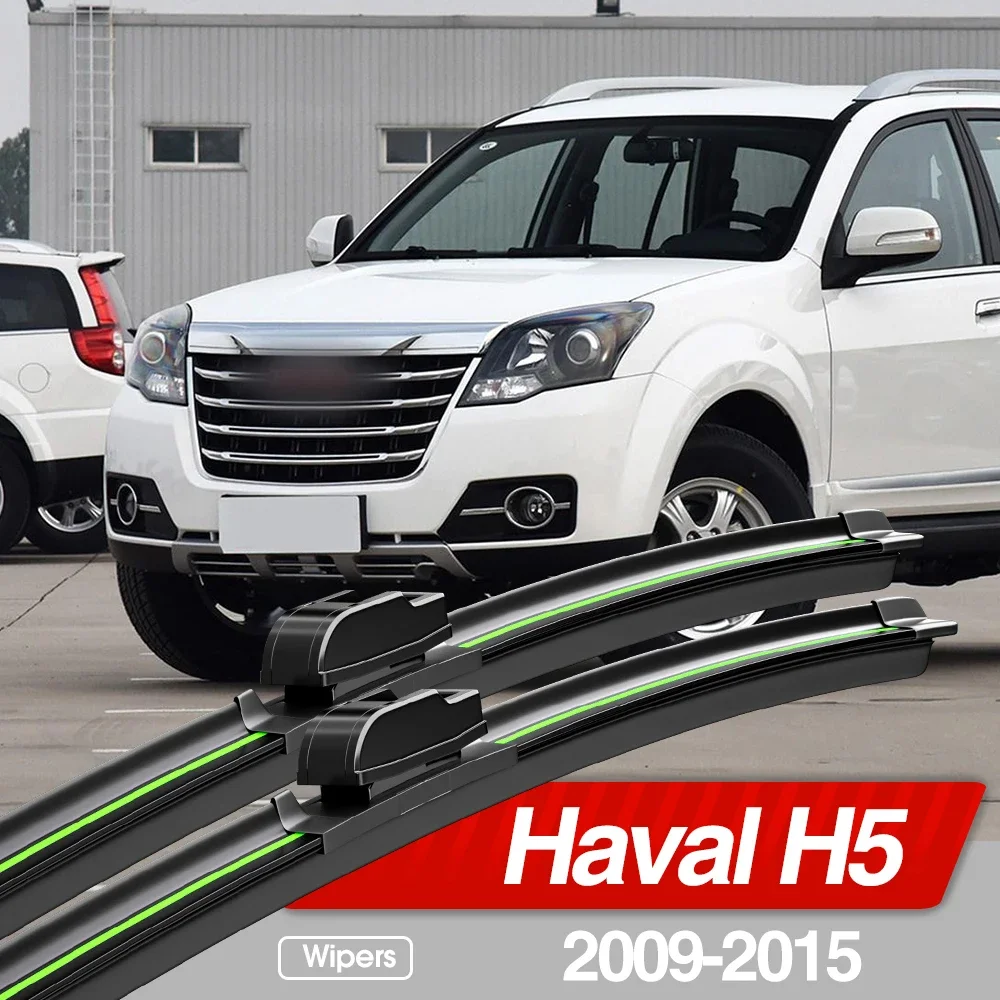 

For Great Wall Haval H5 2009-2015 Front Windshield Wiper Blades 2pcs Windscreen Window Accessories 2010 2011 2012 2013 2014