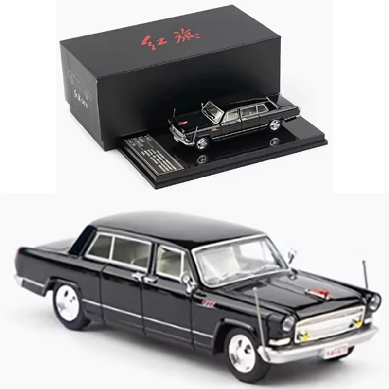 

Diecast 1/64 Scale Hongqi CA770-1965 Simulation Alloy Car Model Static Display Collectible Gift Toy Souvenir Decoration