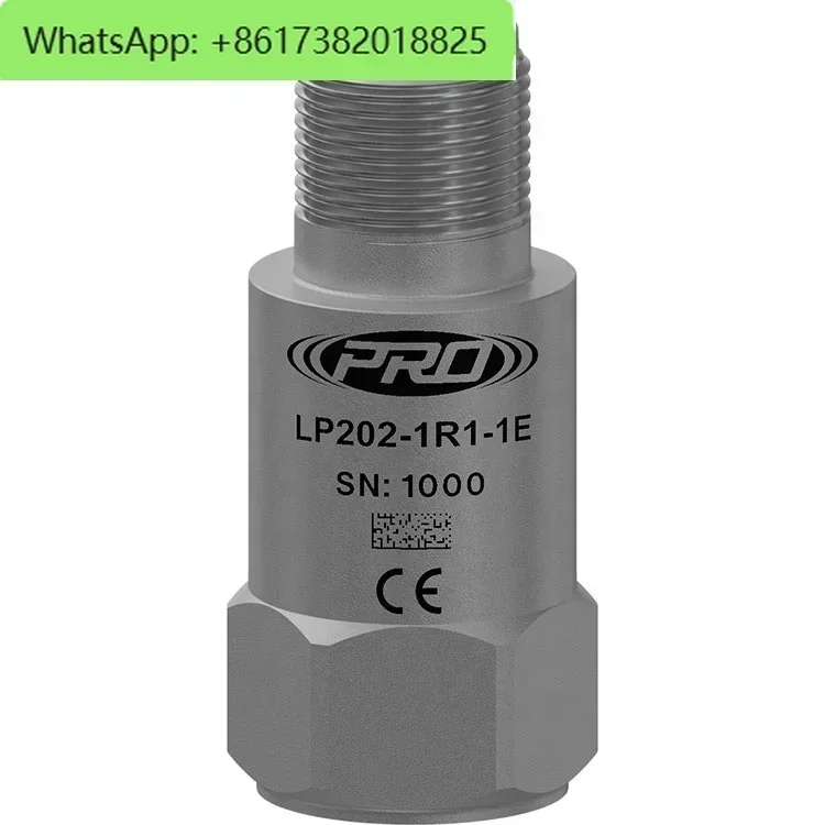 Czujnik wibracji CTC, oryginalny amerykański, typ prędkości, pętla zasilania, czujnik wibracji z pancerną ochroną.