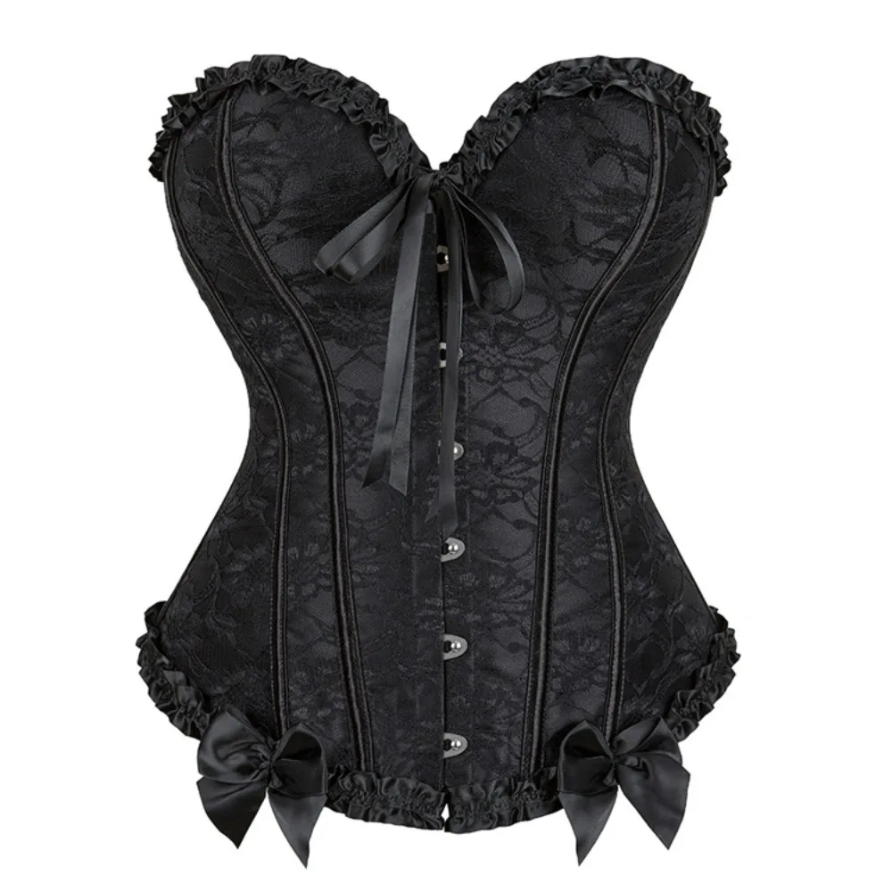 

Sexy Gothic Corsets and Bustiers Top Overbust Corset Belt Slimming Women Waist Trainer Modeling Strap Plus Size Waist Cincher