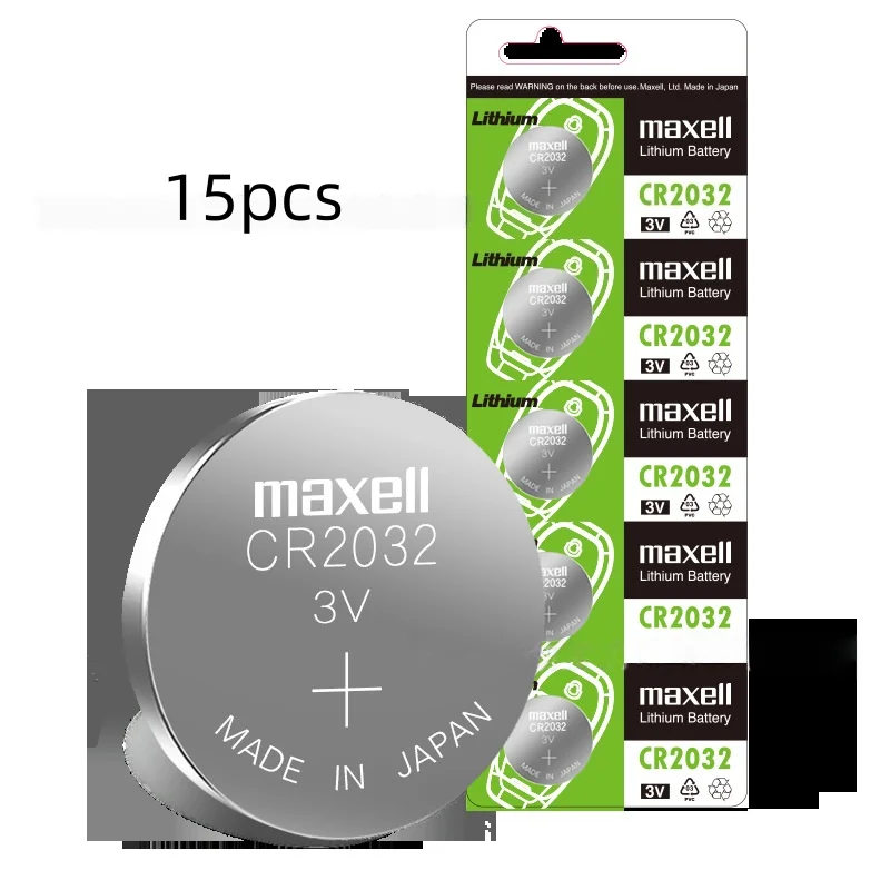 5-50PCS Maxell CR2032 3V Lithium Coin Battery CR 2032 LIR2032 ML2032 Computer Motherboard Remote Key Watche Electronic