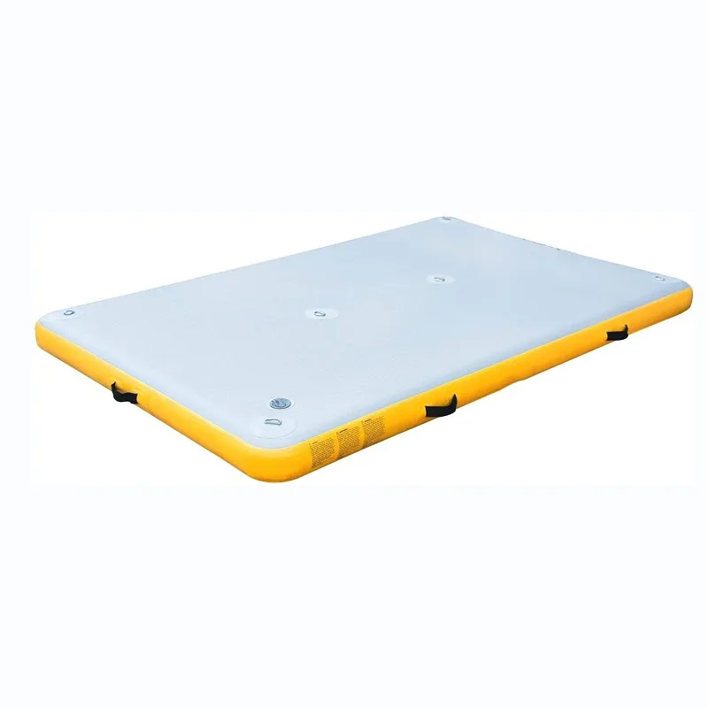Inflatable Water Pad Pontoon Portable Floating Dock Platform
