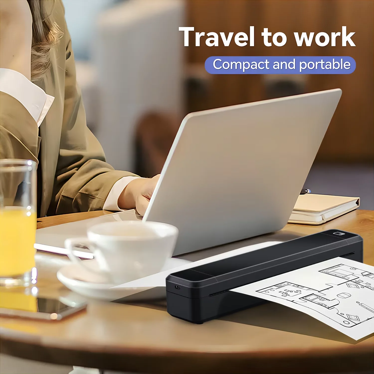 Impresora térmica Bluetooth Ma - Thermal Label Printer 4X6 Shipping reseña y precio