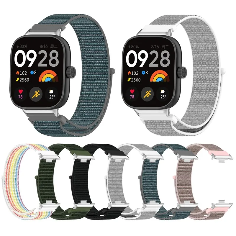 

Sports Smart Nylon Loop Bracelet Wristband For Redmi Watch4/Xiaomi Band 8 pro Replacement Strap