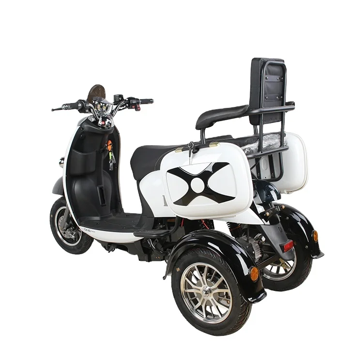 

Электрический трехколесный мотоцикл Airo 500W для пожилых и людей с ограниченными возможностями, модный, с большим запасом хода, производство Китай