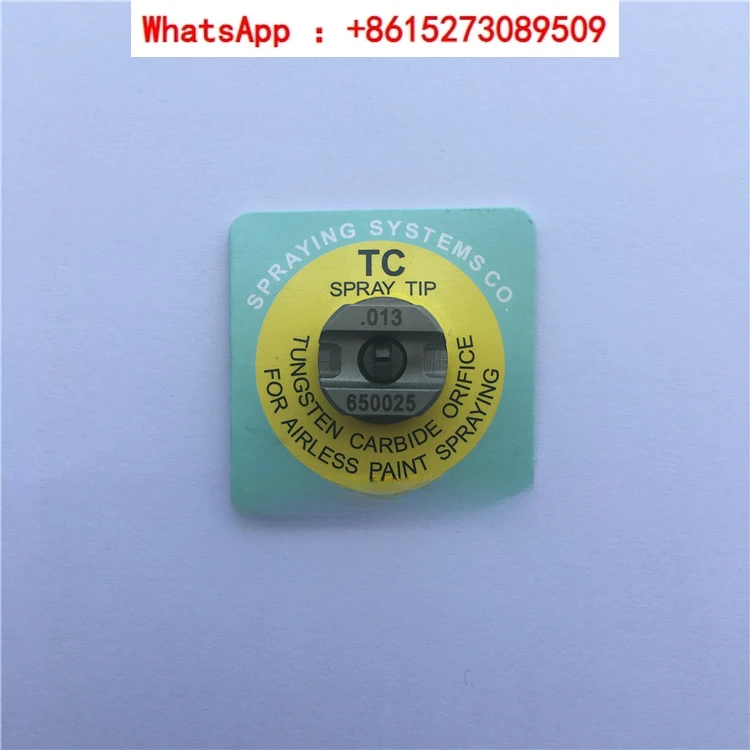 TC fan-shaped tungsten carbide nozzle nozzle nozzle core. 013TP650025TC original genuine stock