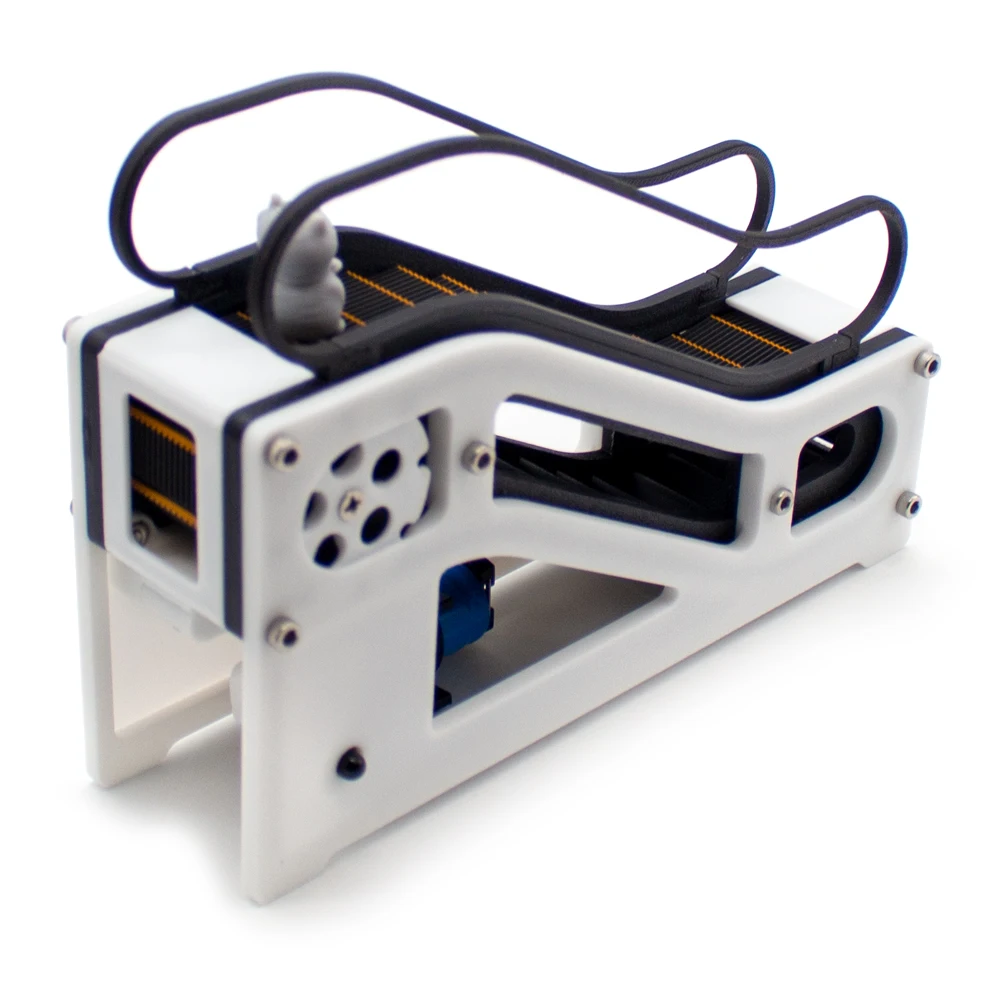 Imagem -06 - Impressão 3d Controle sem Fio Escada Rolante Elétrica Modelo Faça Você Mesmo Ensino Fundamental Experimentos Científicos Dispositivo Stem