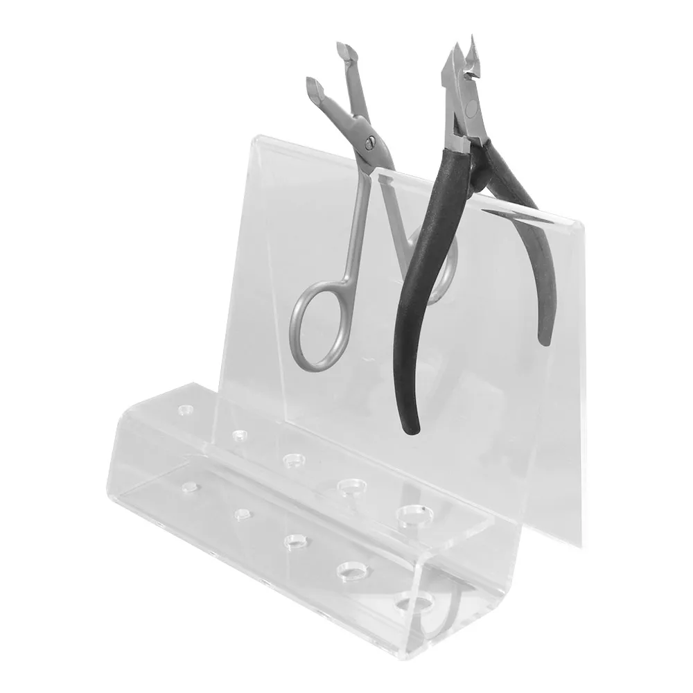 

Компактный дизайн, акриловый держатель для плоскогубцев, стеллаж для выставки товаров, современный органайзер для ювелирных инструментов, прозрачная подставка