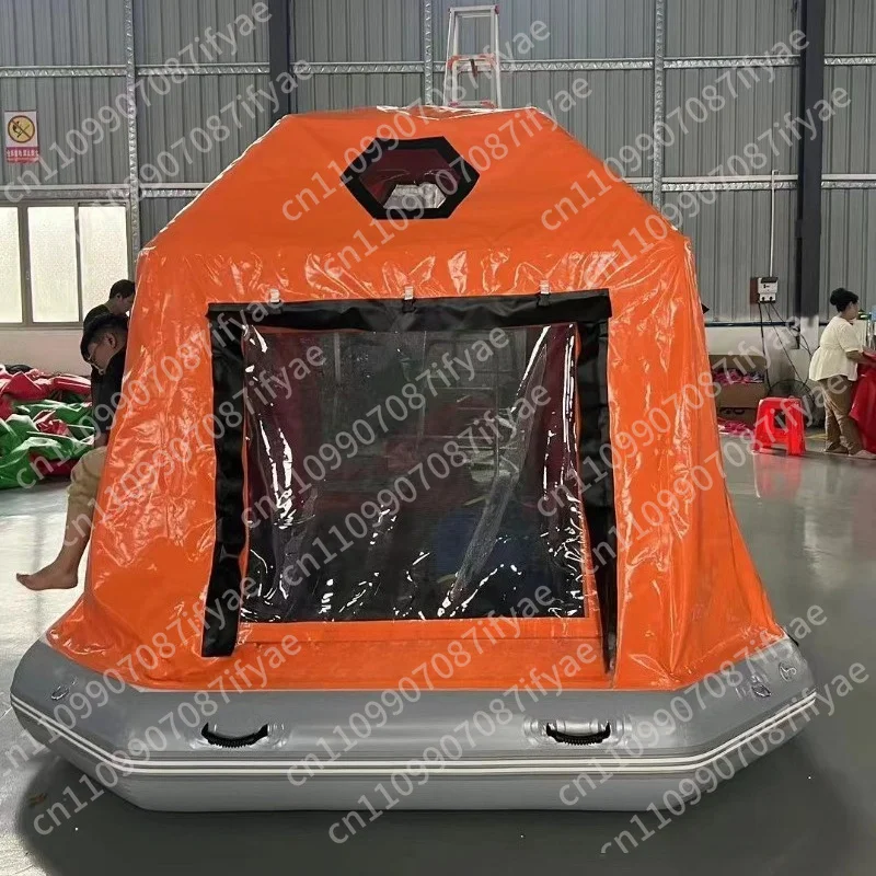 PVC folding inflatable outdoor tent camping double water fishing outdoor water inflatable floating row