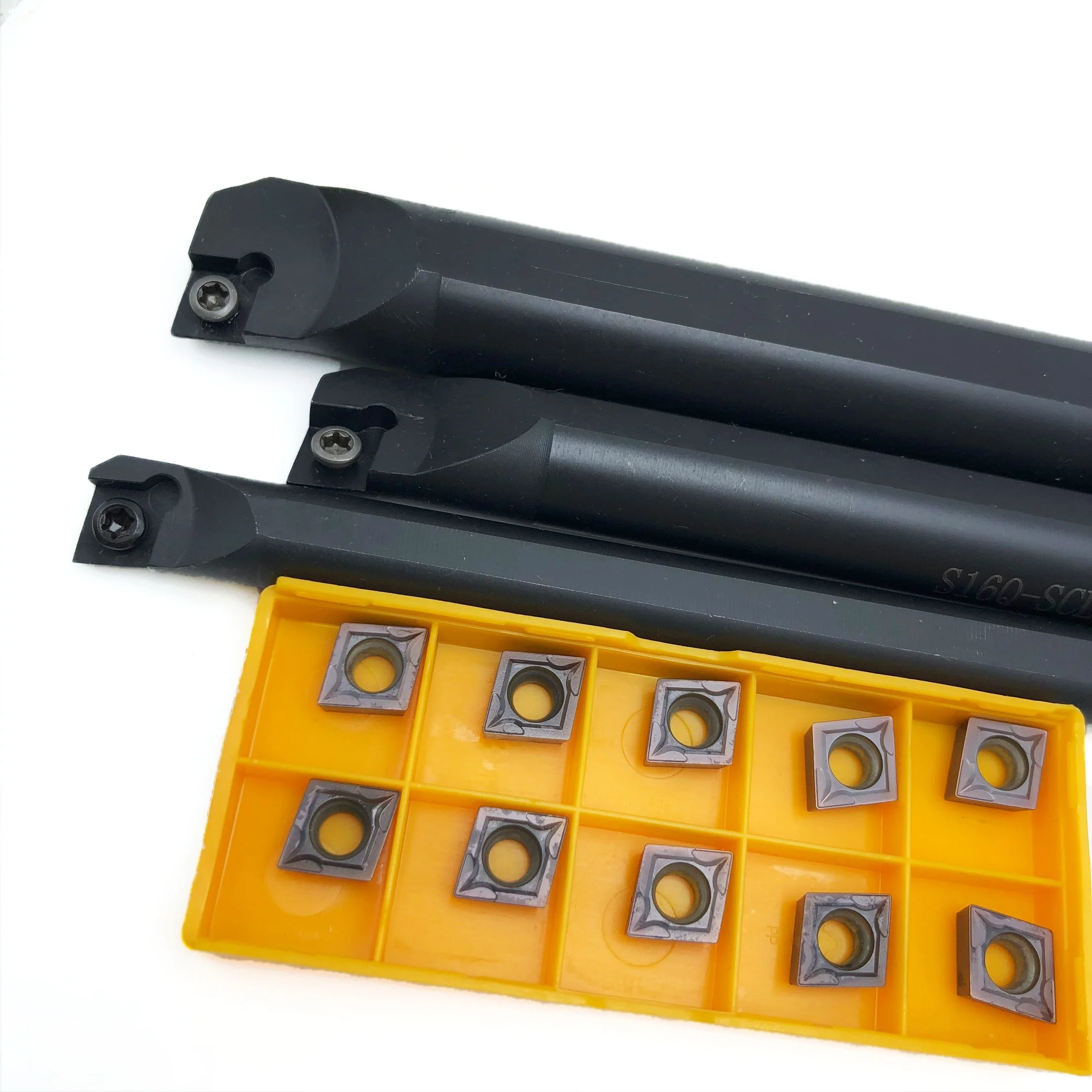 

Держатель для токарного инструмента, твердосплавные держатели для резцов S10K/S12M/S14N/S16Q/S20R SCLCR09, CCMT09T304 VP15TF/UE6020