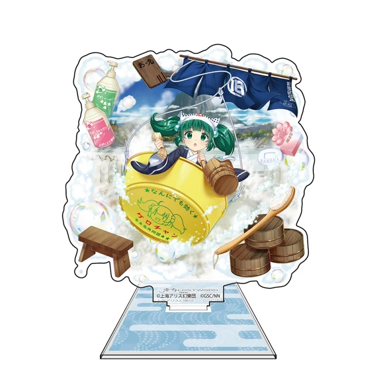 Game Touhou Project Anime Yorigami Shion Kisume Kagiyama Hina Kirisame Marisa Acrylic Stand Model Figure Cosplay Plate Keychain