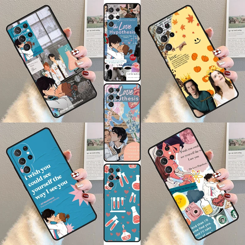 

The Love Hypothesis Book Phone Case For Samsung Galaxy S25 S23 S30 S21 S20 FE S24 S22 Ultra Note 10 20 Plus Silicone Cover lite