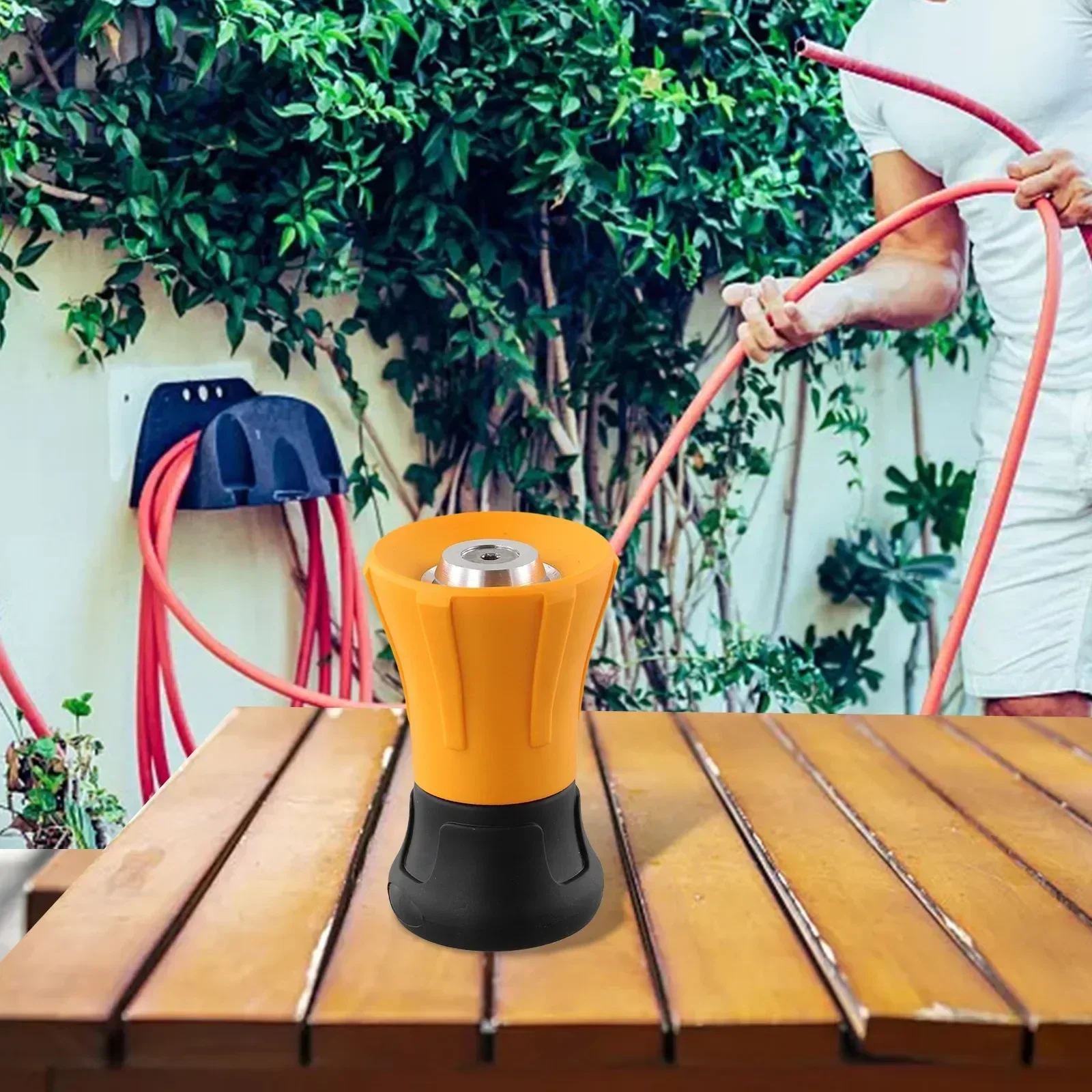 

Irrigation Hose Nozzle Garden Hose Spray Nozzle Easy Installation Sturdy Metal Construction Stylish Design Versatile Usage