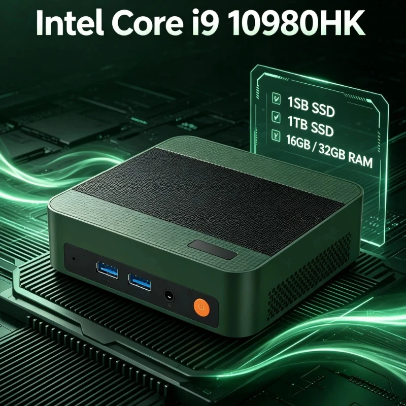 Mini PC Intel Core I9-10980HK  - Pc Gaming All In One recension och pris