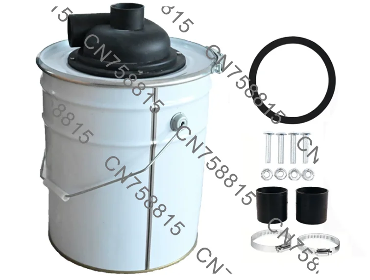 Putty powder grinding vacuum cleaner dust collection bucket dust removal, 50mm inner diameter small cyclone separator dust