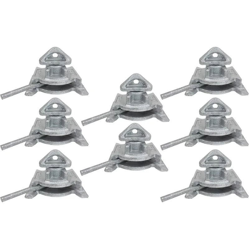 

Products (8 Pack Sea Rail Shipping Container Manual Twist Lock - Dovetail Style - Used to Secure Shipping Containers to Fl