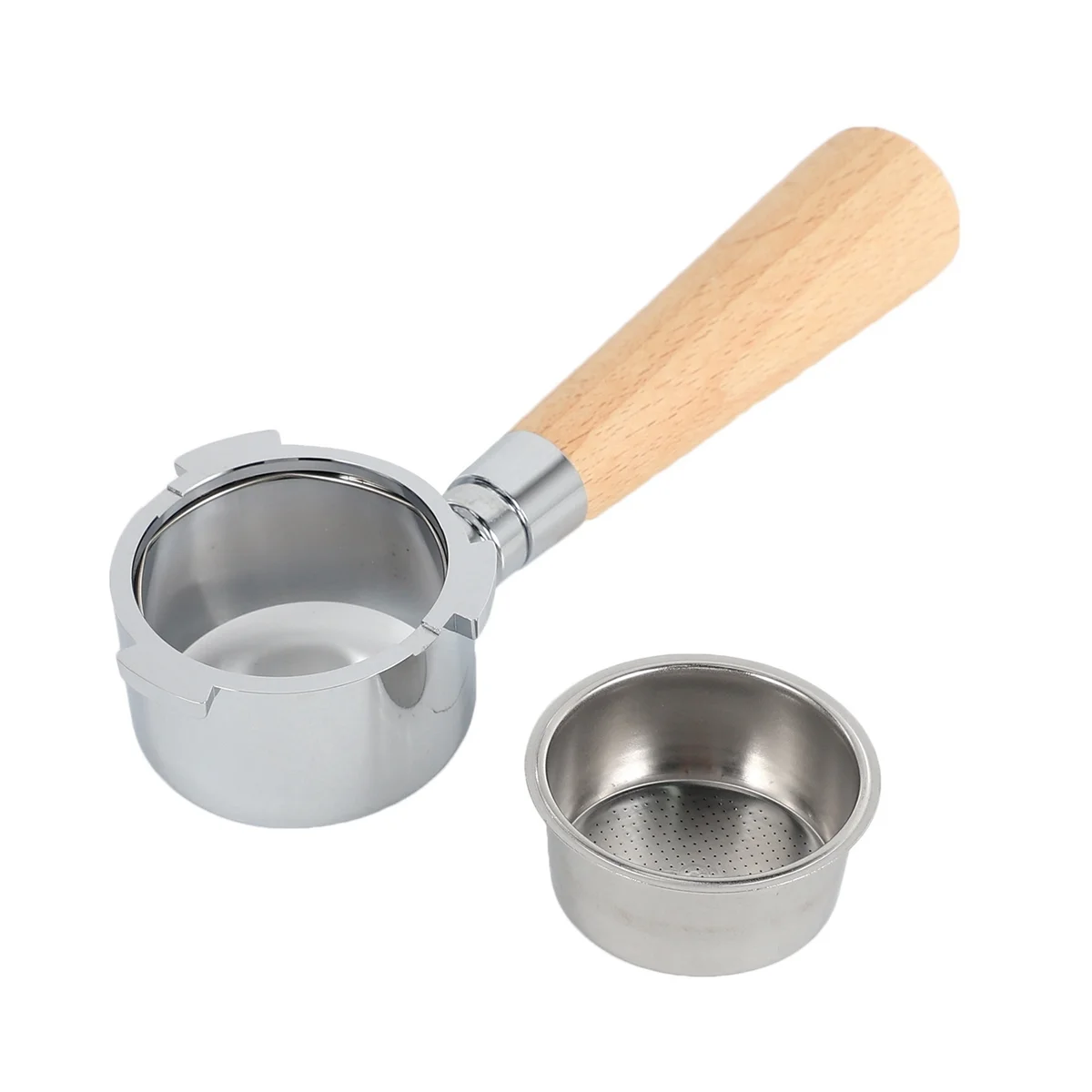 커피 바텀리스 포타필터, Delonghi EC680/EC685 필터, 51mm 교체 필터 바구니, 커피 액세서리