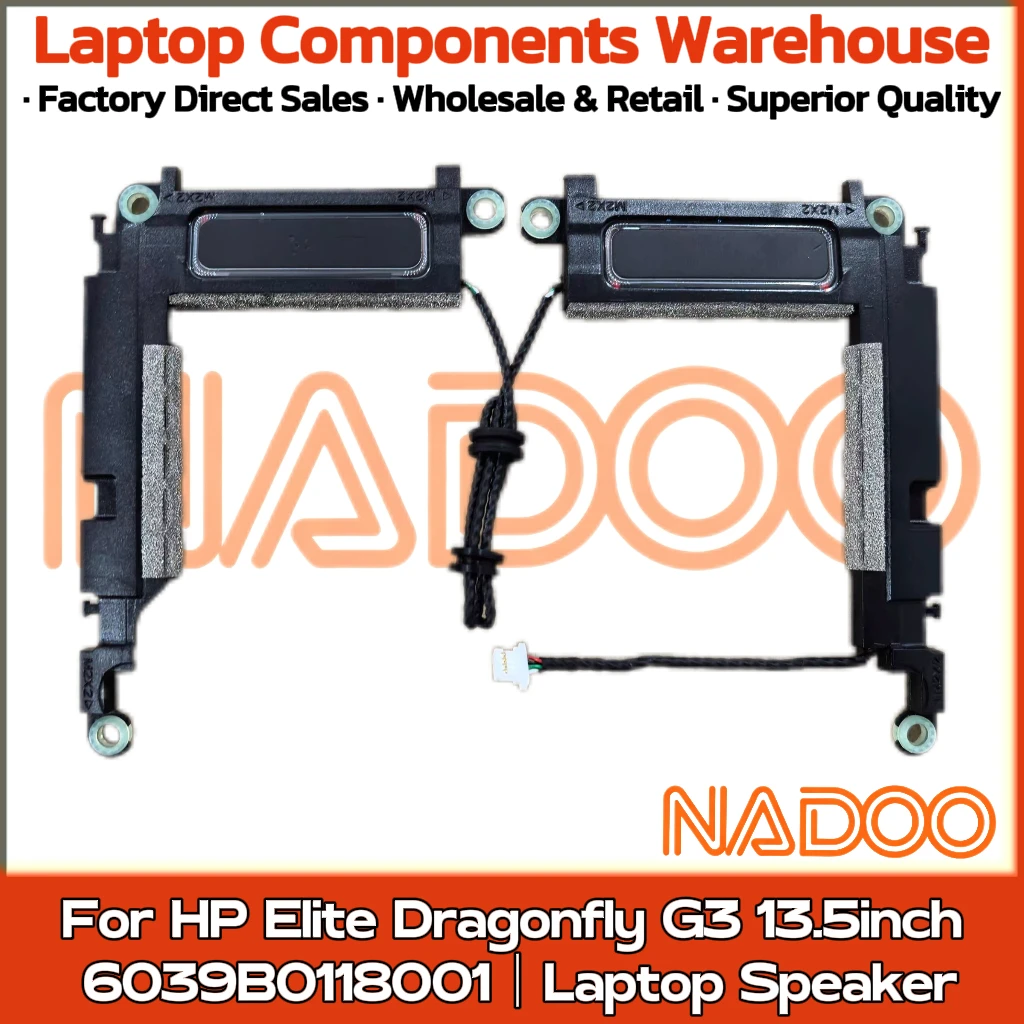 New Original Laptop Notebook Audio Speaker For HP Elite Dragonfly G3 13.5inch built-in speaker horn audio  6039B0118001