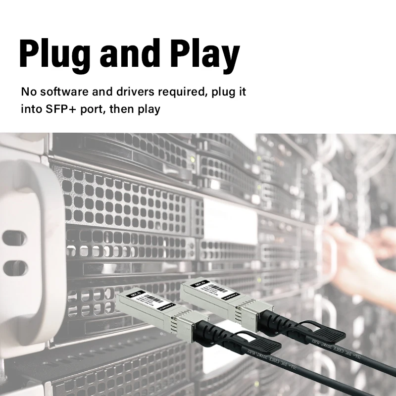 COMNEN 10G SFP+ Twinax DAC Cable, 0.5-7M Direct Attach Copper(DAC) Passive Cable for H3C/ARISTA/CISCO/DELL/EXTREME Switch