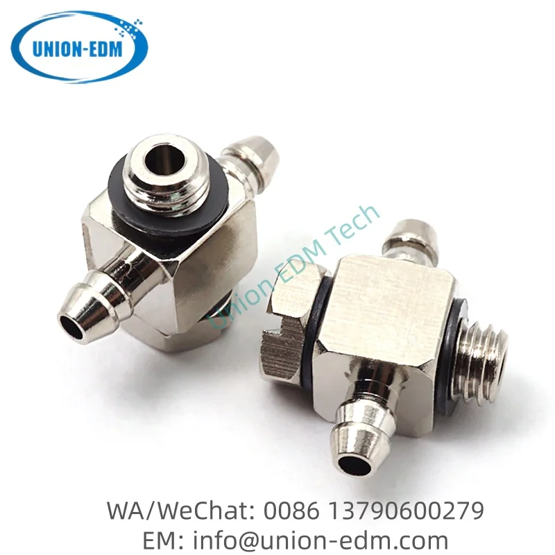 A97L-0203-0464 Elbow screw joint for Fanuc EDM wear parts