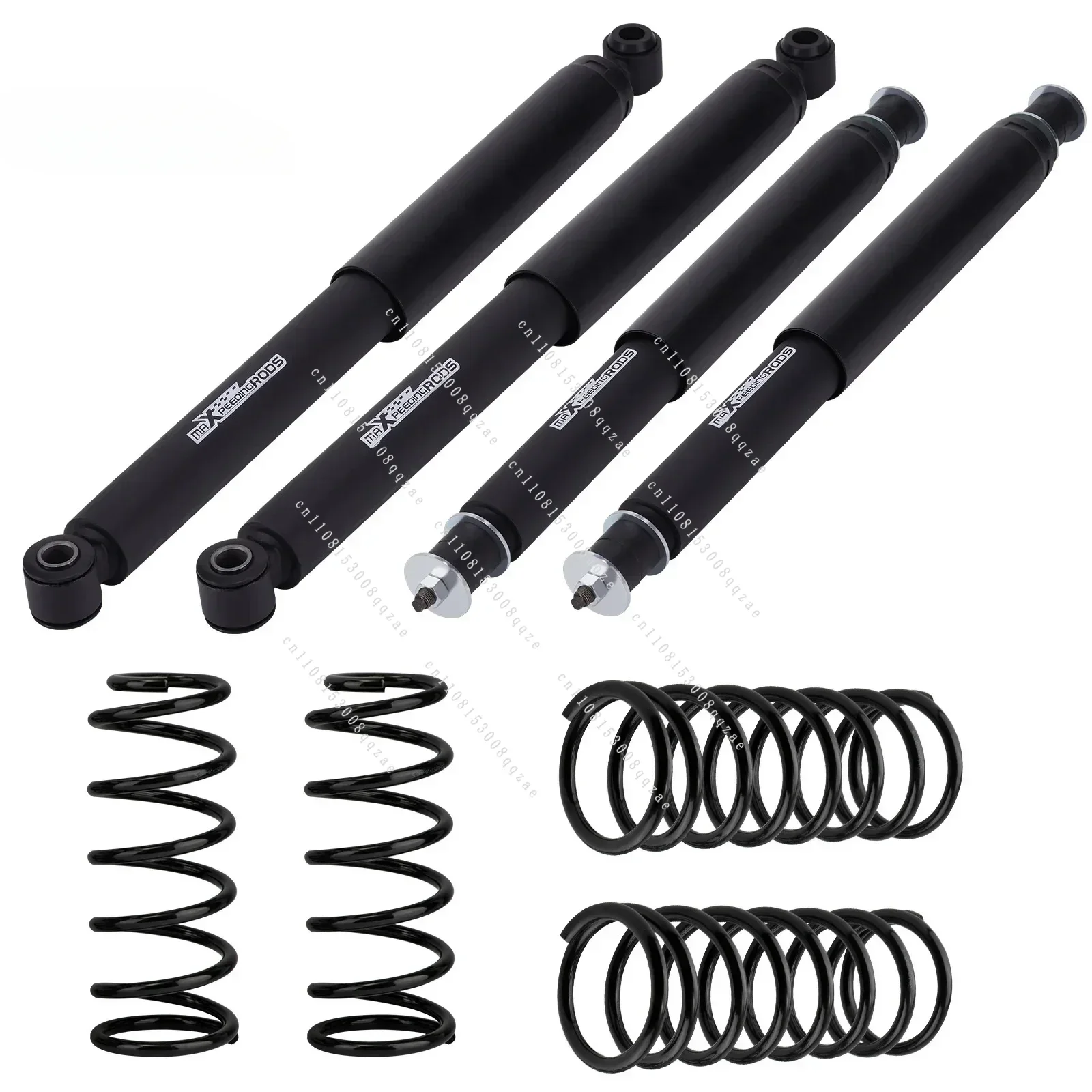 2inch Lift Kit Coil Spr，、ings + Shoc，、ks for Nissan Patrol GQ Y60 GU Y61 1988-UP