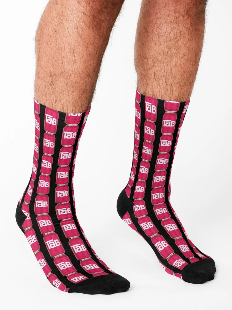 Tab- The Diet Drink of Tomorrow! Socks sheer essential Climbing custom sports Socks Female Men's