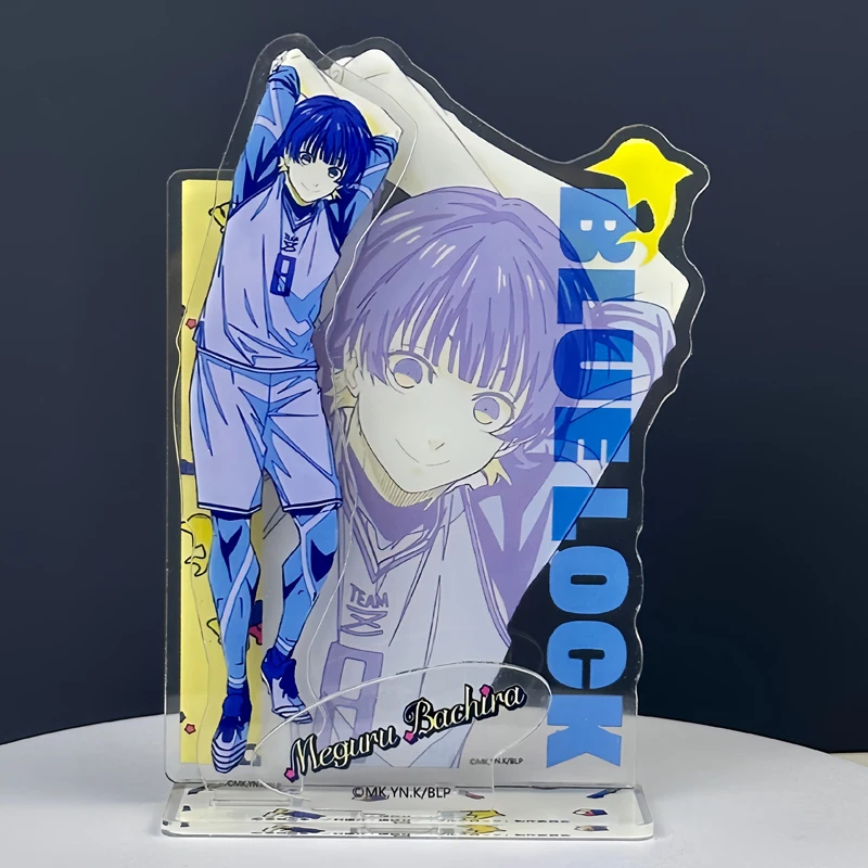 

Anime BLUE LOCK Bachira Meguru Cosplay Accessories Indicative Board Acrylic Table Decoration Standing Sign Birthday Xmas Gift