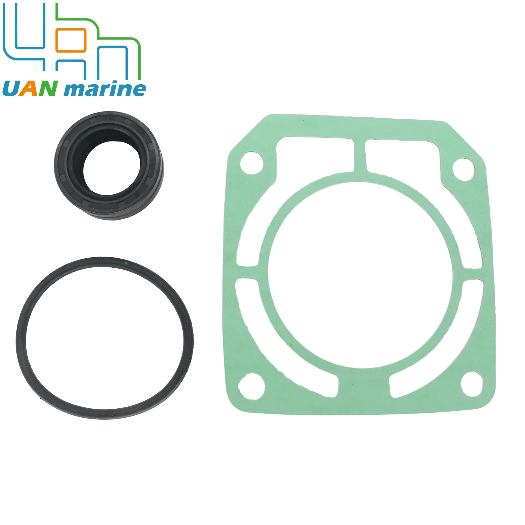 Lower Gearcase Pump Base Oil Seal Kit Compatible with Honda BF 60 75 90 115 130 HP Marine Outboard Motor Models 91253-ZZ3-003