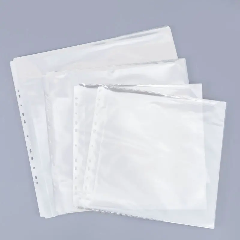 Raccoglitore trasparente Cartella quadrata 50×50 cm Cartella grande per riporre la pittura Maniche protettive trasparenti Raccoglitore quadrato 40×40 per disegnare