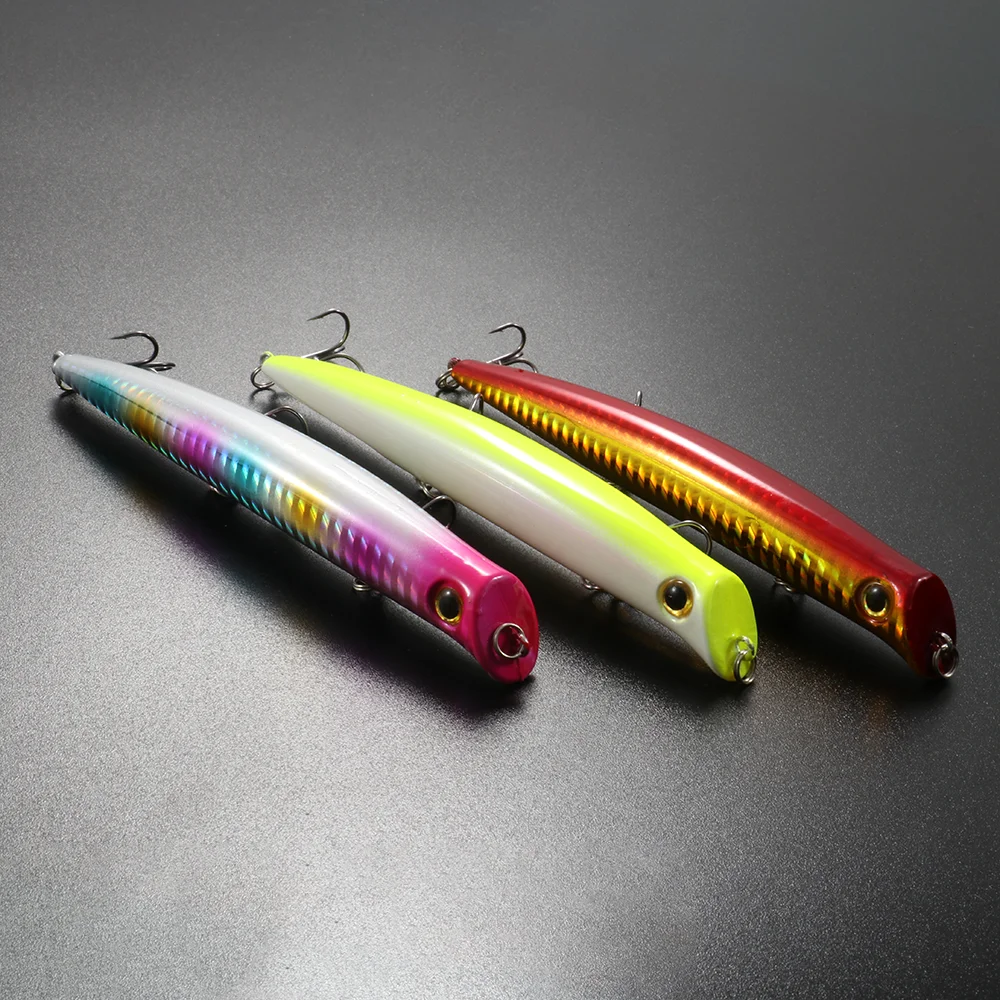 Popper topwater flotante – Señuelo artificial de superficie en plástico duro - imagen 5