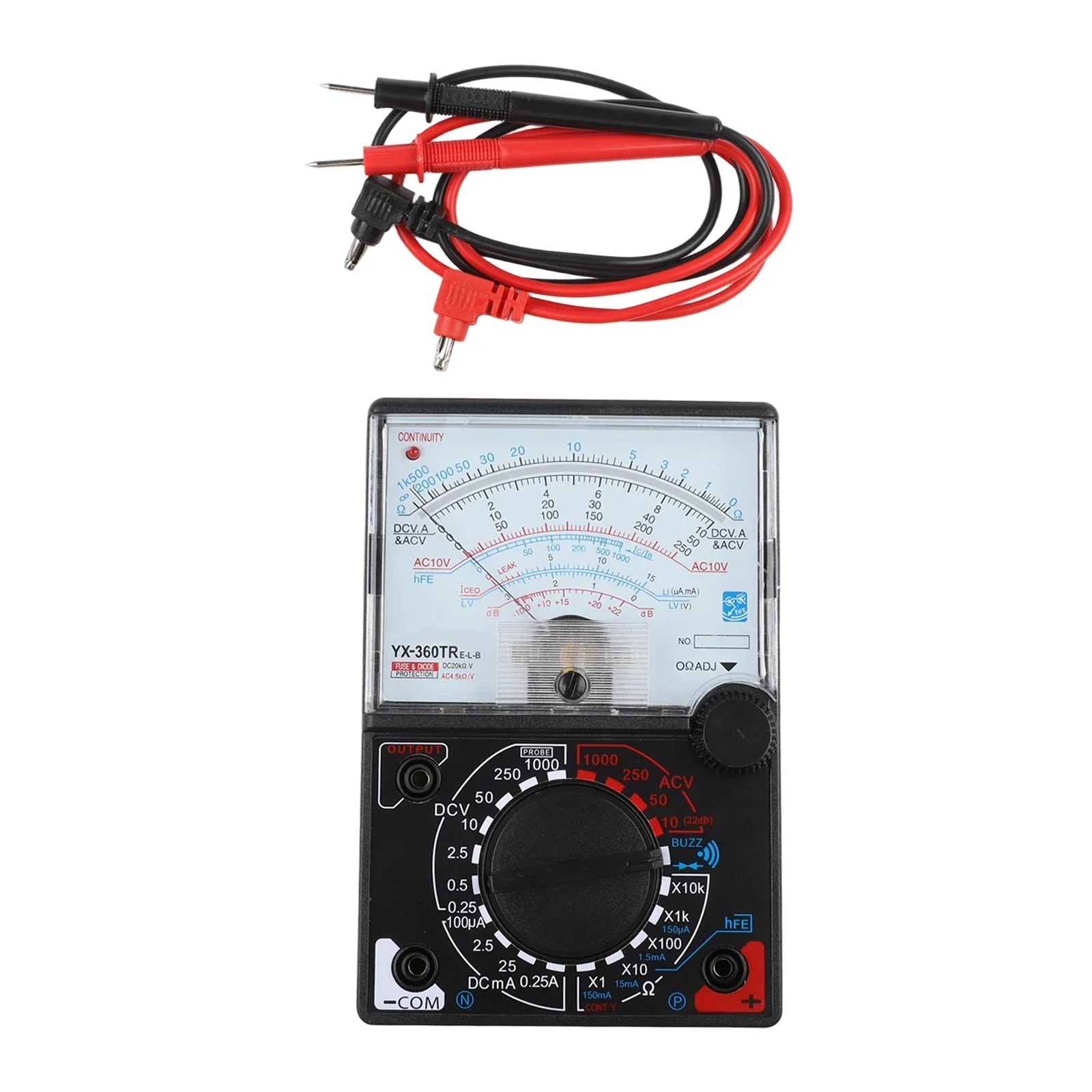 For Home Use Color: Black Digital Multimeter Tools ACDC Meter Continuity Check Data Hold Function High Accuracy