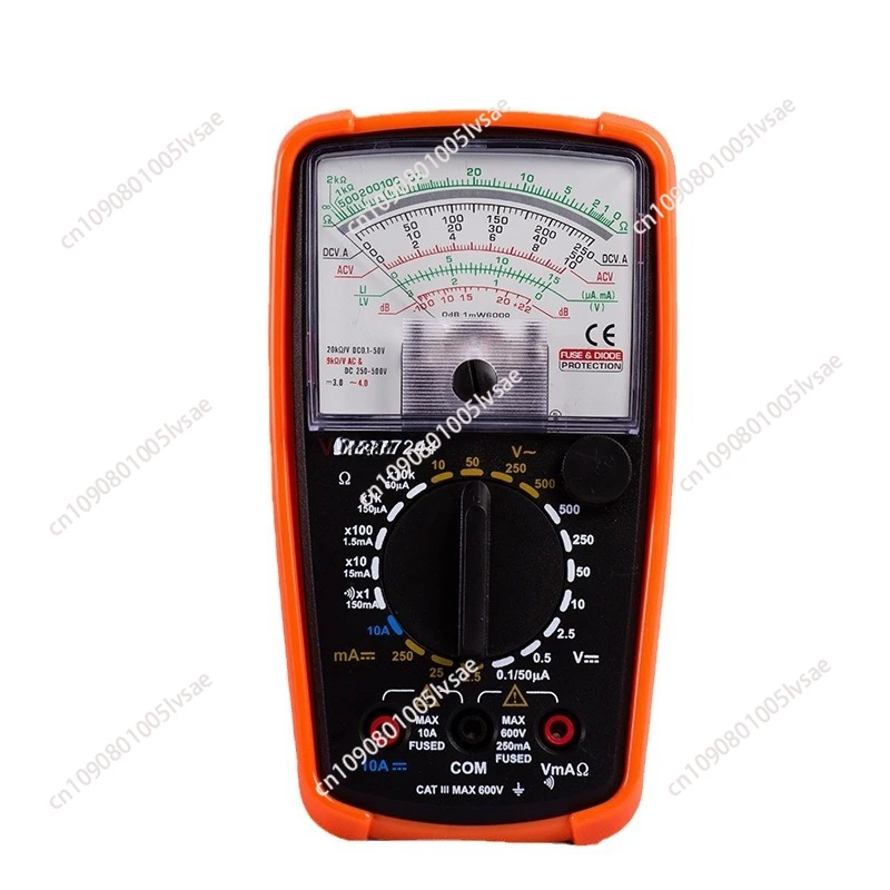 Multimeter VC7001VC7244 internal magnetic voltmeter mechanical meter 500V pointer multimeter