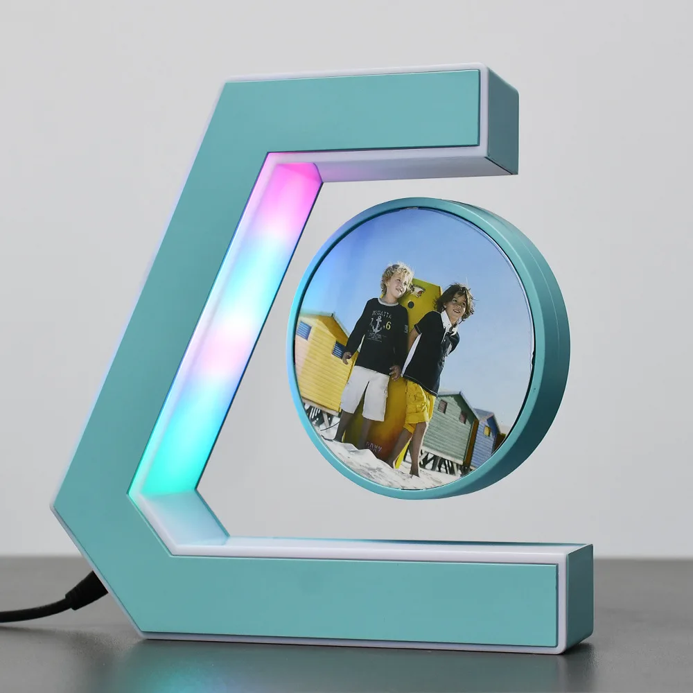 NEW Creative Maglev Photo Frame Sculpture Ornament Birthday Gift Home Atmosphere Decoration Crafts