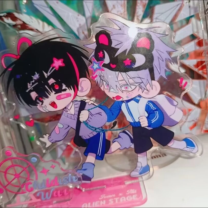 新しいベストセラー: 「不規則な形のステージ」アクリル二重挿入スタンディングサイン InS スタイル学生デスクトップ装飾アイテム TIll Ivan