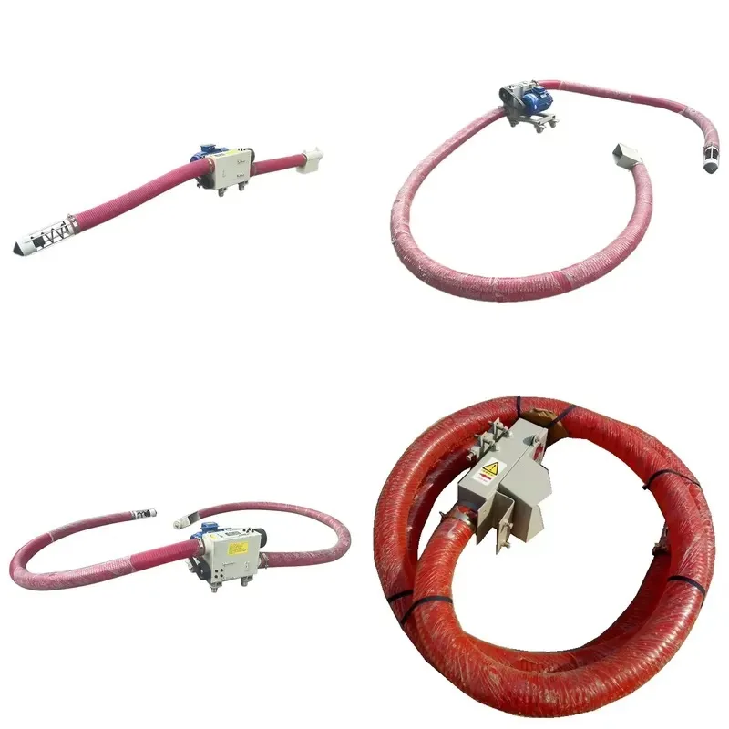 High Productivity Smooth Cement Chicken Feed Screw Conveyor with Motor Key Functions