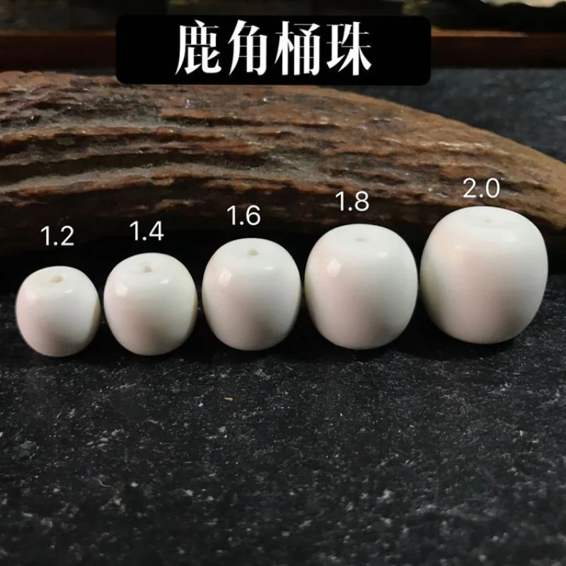 Deer Antler Beads Material Production Wearing And Playing Cultural Matching